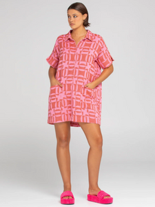 Boom Shankar - Cabana Shirt Dress - Mina