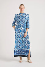 Load image into Gallery viewer, Lola - Mary Cotton Maxi Dress - Margaret Navy
