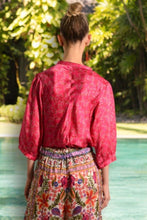 Load image into Gallery viewer, Lola - Scarlett Silk Shirt - Martini Hot Pink
