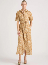 Load image into Gallery viewer, Lola - Stevie Leopard Shirtdress - Leopard Natural
