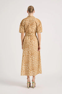 Lola - Stevie Leopard Shirtdress - Leopard Natural