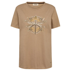 Mos Mosh - Gull Deco Tee - Tannin