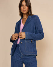 Load image into Gallery viewer, Mos Mosh - Mary Stina Blazer - Blue
