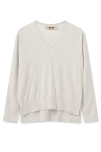 Mos Mosh - Tani V-Neck Knit - Ecru