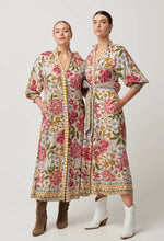 Load image into Gallery viewer, Once Was - Carmen Viscose Linen Maxi Dress - Azalea Fields
