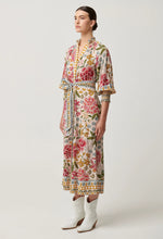 Load image into Gallery viewer, Once Was - Carmen Viscose Linen Maxi Dress - Azalea Fields
