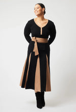 Load image into Gallery viewer, Once Was - Nova Merino Knit - Black/Husk
