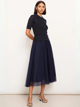 Load image into Gallery viewer, POL - Keel Tulle Skirt - Ink
