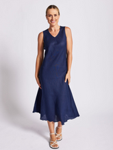 Load image into Gallery viewer, See Saw - Bias Cut Dress - Navy
