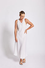 Load image into Gallery viewer, See Saw - Bias Cut Dress - White
