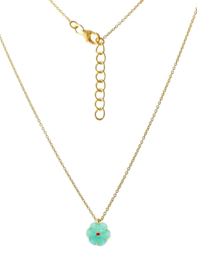 VAMA - Asteria Necklace - Aqua