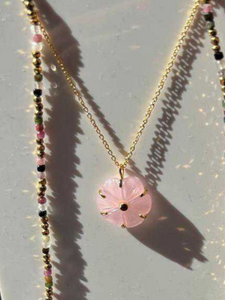 VAMA - Asteria Necklace - Rose