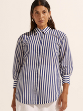 Load image into Gallery viewer, Zoe Kratzmann - Agile Top - Navy Stripe
