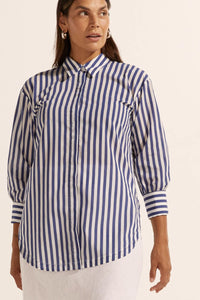 Zoe Kratzmann - Agile Top - Navy Stripe