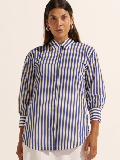 Zoe Kratzmann - Agile Top - Navy Stripe