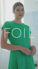 Load and play video in Gallery viewer, Foil - Fringe Event Dress - Kelly Green
